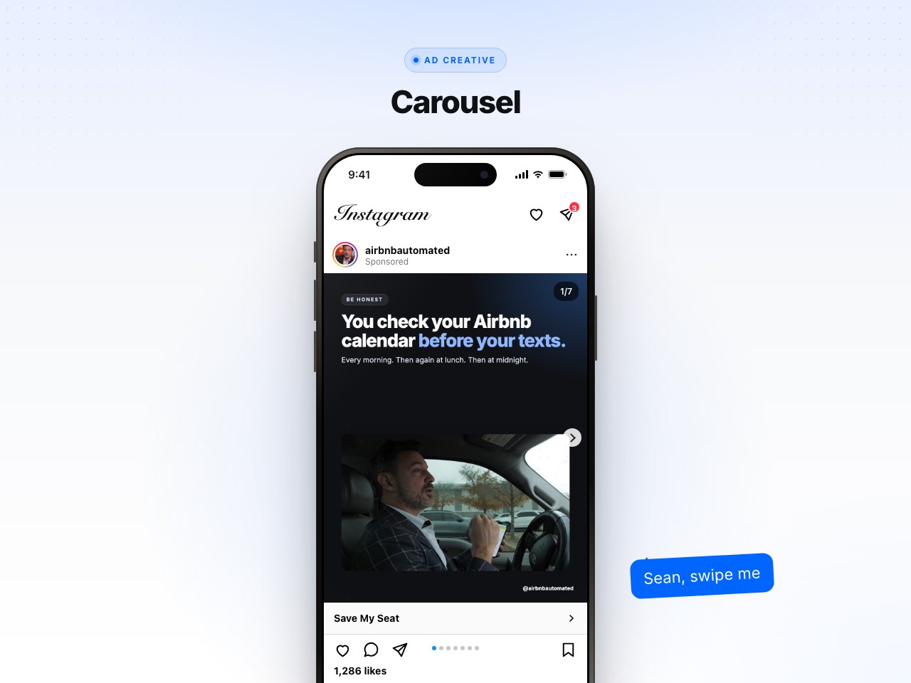 Carousel preview